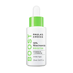 Paula's Choice Boost 10% Niacinamide: flacon sérum, concentration efficace pour l'éclat du teint