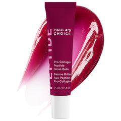 Paula's Choice Pro-Collagen Lip Gloss en flacon, fini brillant et hydratation rapide.