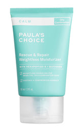 Paula's Choice CALM pompe crème visage — hydratation légère pour peau sensible.