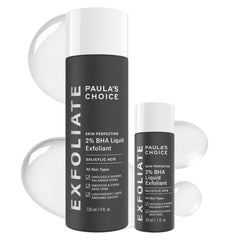 Exfoliant Paula's Choice BHA 2% pour pores nets et teint uniforme.