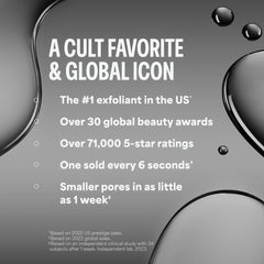 Exfoliant Paula's Choice BHA 2% pour ridules plus lisses et peau radieuse.