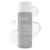 Paula's Choice Exfoliant liquide – bouteille, texture douce pour une peau lumineuse.