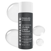 Paula's Choice Skin Perfecting 2% BHA, flacon pour utilisation quotidienne et soin ciblé des pores