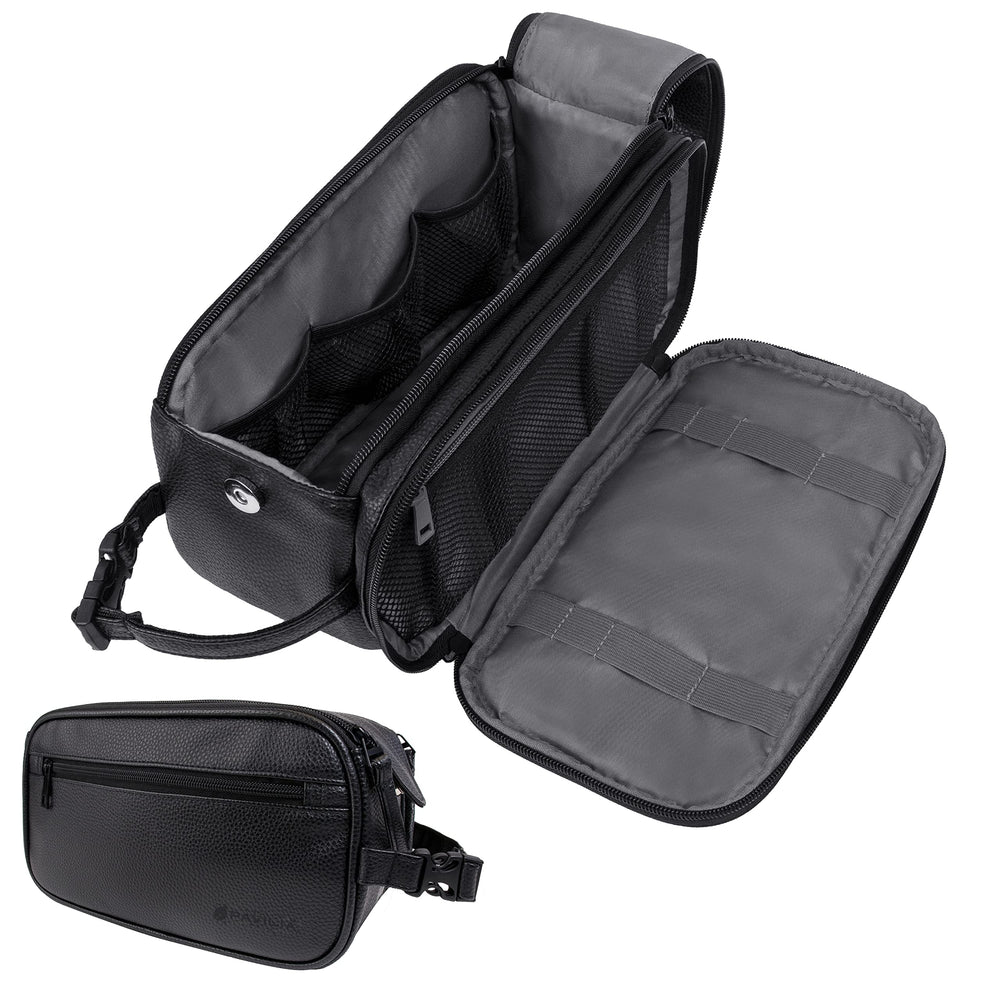 Trousse PAVILIA avec grande ouverture pour accès rapide en voyage
