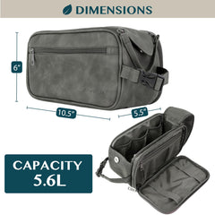 PAVILIA trousse avec poches elastiques, organisation simple.