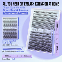 Pawotence colle-cils: adhérence fiable pour une tenue durable des extensions.