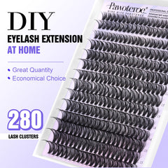 Pawotence groupes-cils longueurs 9-16mm, mélange polyvalent pour styles variés.