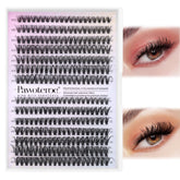 Pawotence Lash Clusters – ensemble cils pour volume naturel et look équilibré.