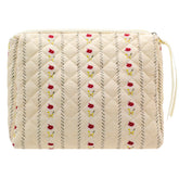 PAZIMIIK sac maquillage quilté, extérieur élégant pour une organisation chic.