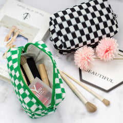 PAZIMIIK trousse maquillage rectangulaire avec base stabile etacces rapide