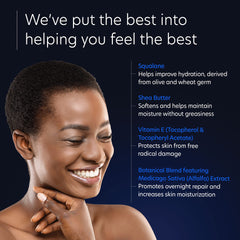 PCA SKIN – application nuit, rituel réconfortant pour lèvres au réveil.