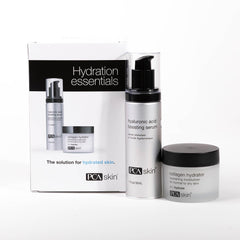 Coffret PCA SKIN Hydration Essentials prêt à hydrater et lisser la peau.