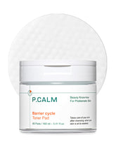 P.CALM Barrière Cycle Tampon Tonifiant : boîte montrant 60 tampons pour apaisement