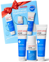 Peach Slices kit acne 3 etapes : routine clarifiante pour pores propres.