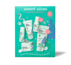 Peach Slices Kit Sauvetage Escargot Équilibre Brillance: teint lumineux et peau équilibrée.