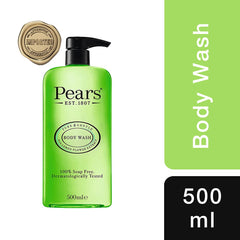 Pears gel douche huile claire avec extrait de citron et fleurs, nettoyer en douceur.