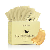 Masque yeux Or 24K Peauamie pour revitaliser le contour et atténuer la fatigue.