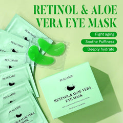 Texture crèmeuse des patchs yeux Peauamie pour nourrir contour