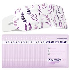 PENNTR Masque yeux vapeur chaud, emballage individuel pratique pour voyage.