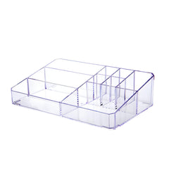 PeoTRIOL Organisateur maquillage clair sur comptoir, rangement net et élégant.