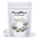 Peralpow Poudre de perles en bouteille pour un éclat naturel.