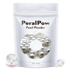 Peralpow Poudre de perles en bouteille pour un éclat naturel.