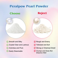 Peralpow poudre de perles – masque visage au yaourt, éclat et uniformité.