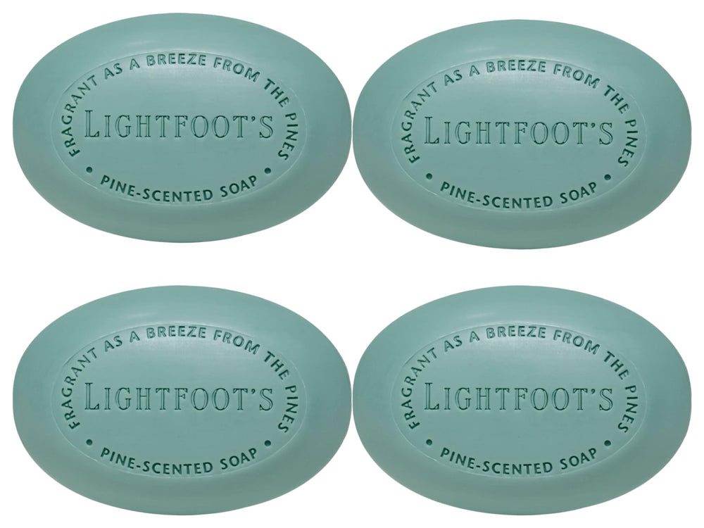 Perdy Good Lightfoot Pine: savon barre boisée, parfum et soin après l'entraînement.