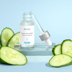 Hydratation améliorée après l'utilisation du Glycolic Gel Peel.
