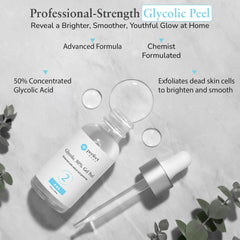 Texture gel fluide du Perfect Image peeling glycolique 50% pour une application agréable.