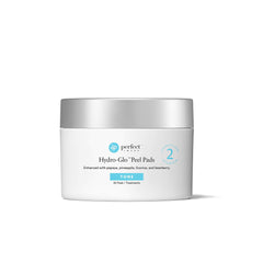 Hydro-Glo Peel Pads de Perfect Image — avant/après, teint plus lumineux