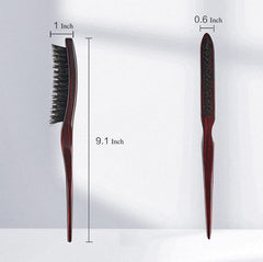 Brosse PERFEHAIR à trois rangs slim, coiffage facilité.
