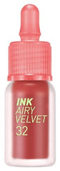 Peripera Ink Airy Velvet Lip Tint bouteille, couleur riche et légère, pour une tenue longue durée.