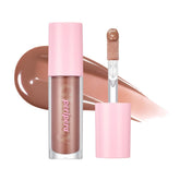 Peripera Ink Glasting Gloss Lèvres EDGE NUDE, effet miroir et hydratation légère.