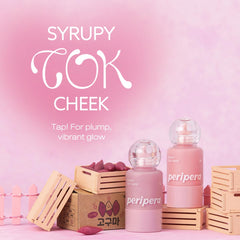 Échantillon sur peau montrant l’éclat naturel et lumineux du blush.