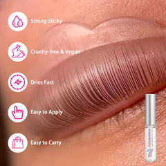 PERMANIA Lash Lift Kit, colle forte pour une adhérence fiable des cils