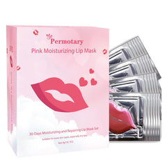 Permotary masque lèvres collagène cristal, hydratation profonde et douceur.