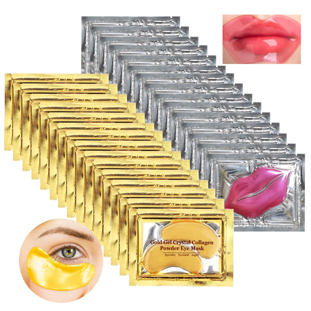 Masque yeux Or 24k Permotary pour hydrater et raffermir le contour des yeux.