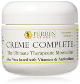 Perrin Naturals Creme Complete, bouteille-pompe : hydratation en profondeur pour une peau plus douce