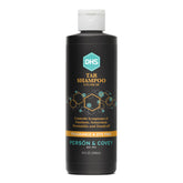 Person & Covey DHS Tar Shampoo 8 oz bottle shown for scalp care