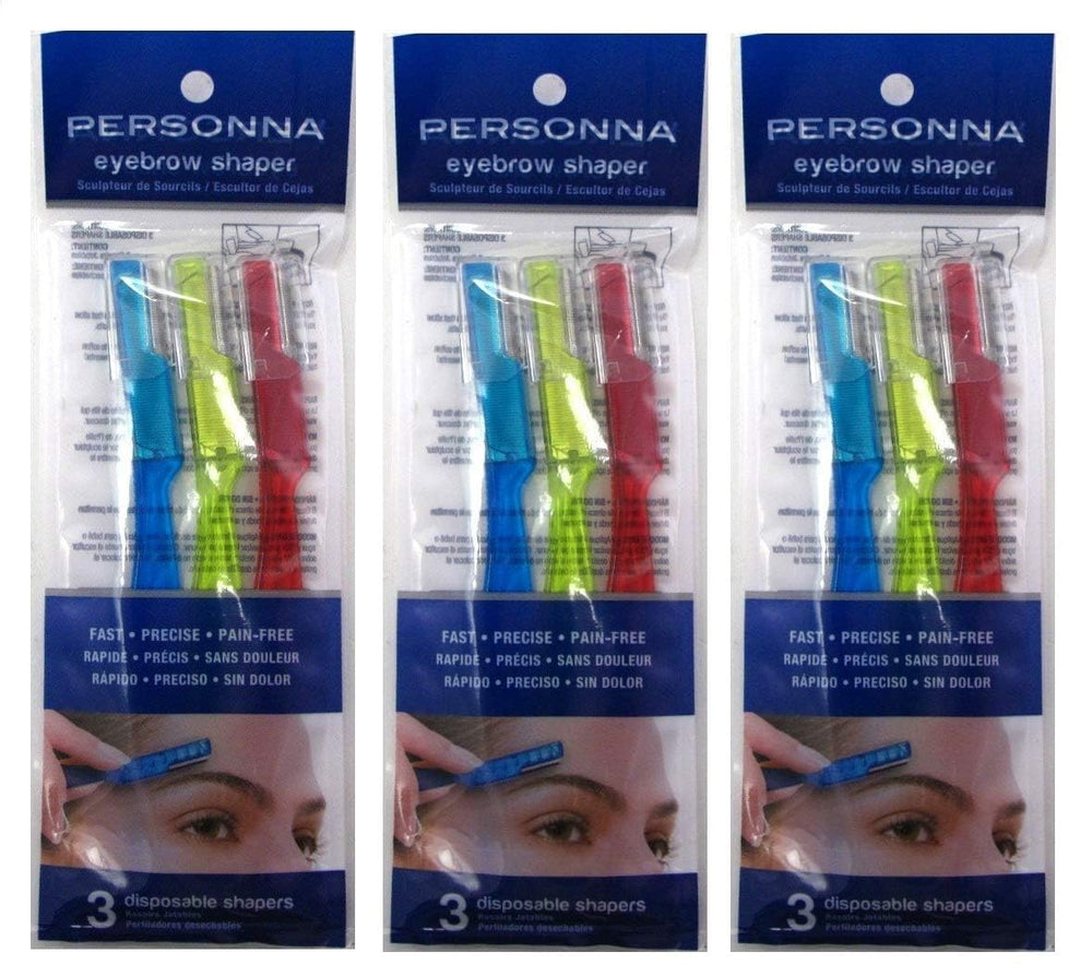 Personna épilateur sourcils – prise en main ergonomique pour un tracé précis.