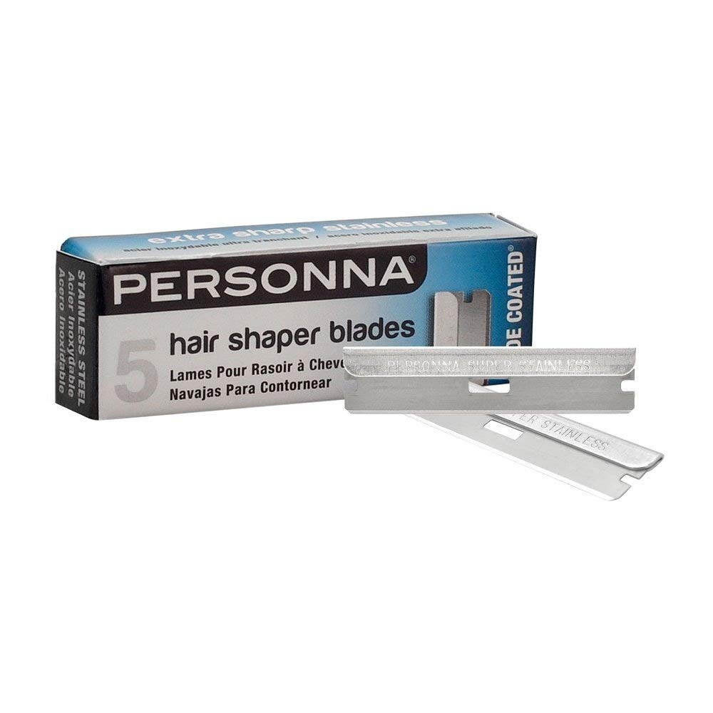Personna Hair Shaper : lames 5 pièces, précision et glisse pour une coupe fluide