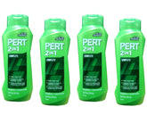 Shampoing Pert 2 en 1 en bouteille—nettoie en profondeur et laisse les cheveux frais.