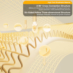 13 ventouses Pesipers assurent une adhérence solide sur surfaces lisses.