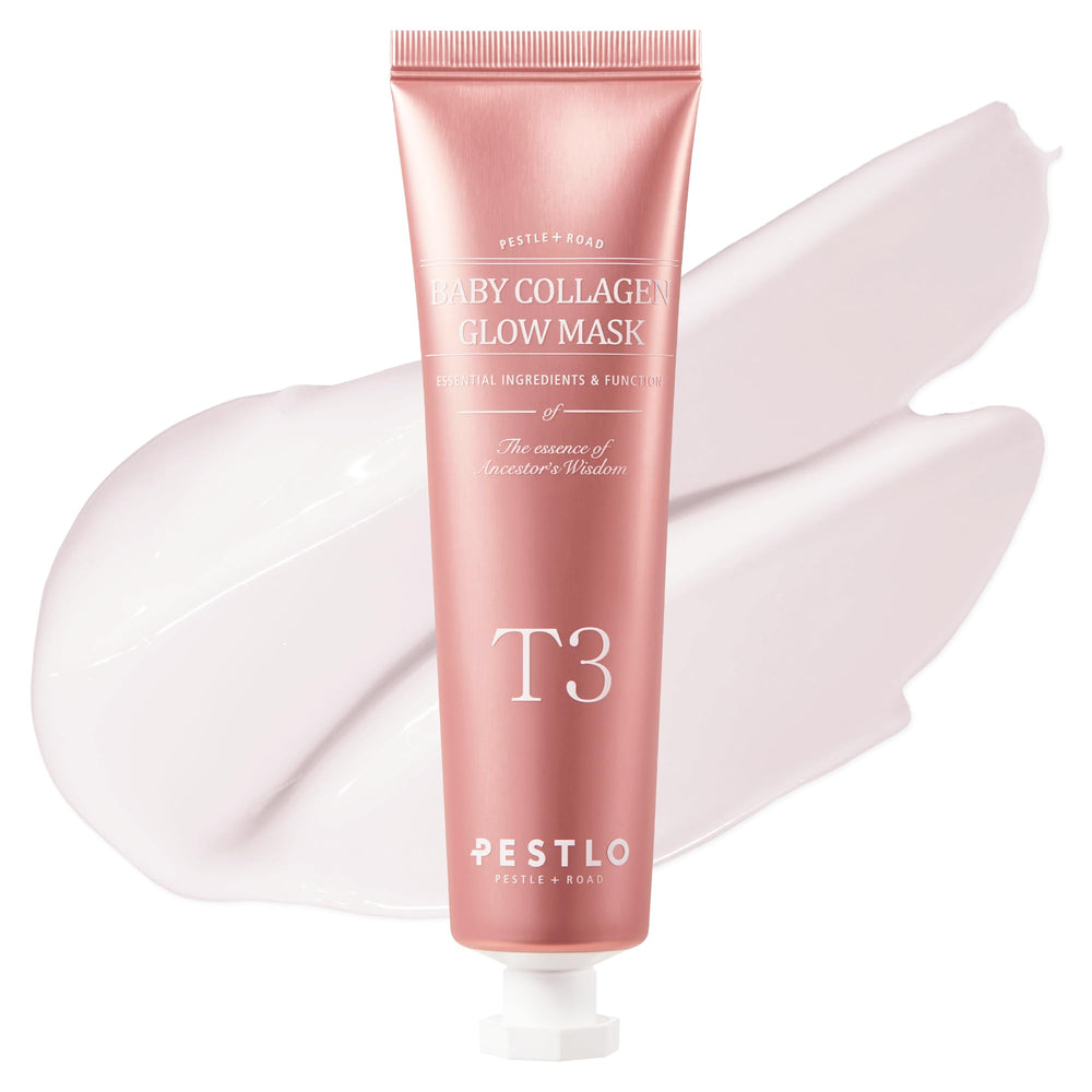 Pestlo Baby Glow Mask emballage : présentation soignée et pratique du soin.