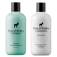 Pete & Pedro Control et Condition - flacon mentholé prêt à l'utilisation, pour cuir chevelu frais.