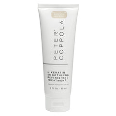 PETER COPPOLA A-Keratin smoothing, flacon visible, soin semi-permanent pour cheveux lisses et nourris.