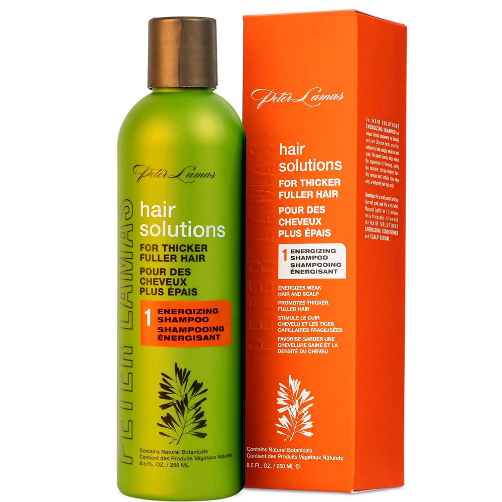 Peter Lamas Biotin Shampooing – bouteille visible, soin capillaire nourrissant pour des cheveux plus épais