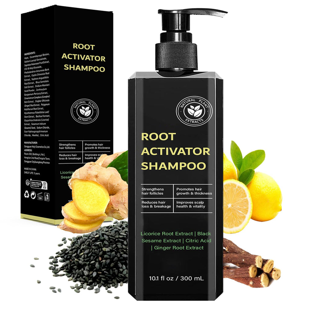 Pewatul Activateur de Racines Shampoing bouteille: soin ciblé pour cheveux plus forts.