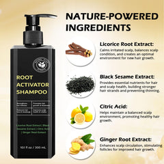 Pewatul Activateur de Racines Shampoing cheveux-fin-brillance: cheveux plus lumineux et lisses.
